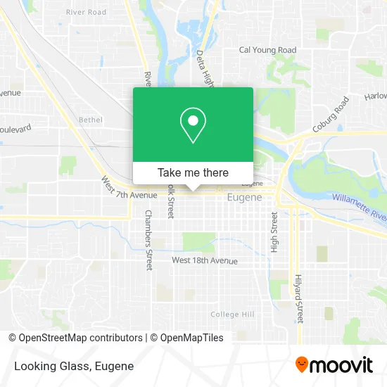 Looking Glass map