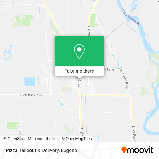 Pizza Takeout & Delivery map