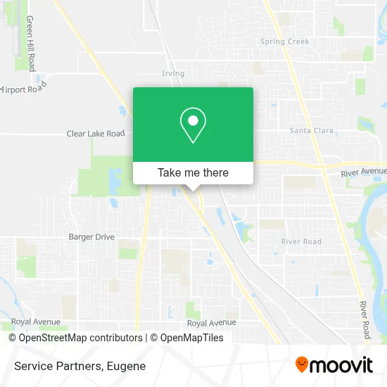 Service Partners map