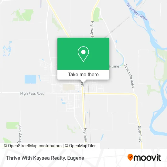 Thrive With Kaysea Realty map