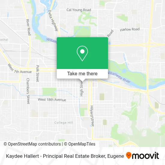 Kaydee Hallert - Principal Real Estate Broker map