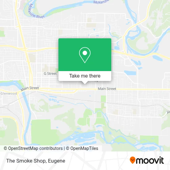 The Smoke Shop map