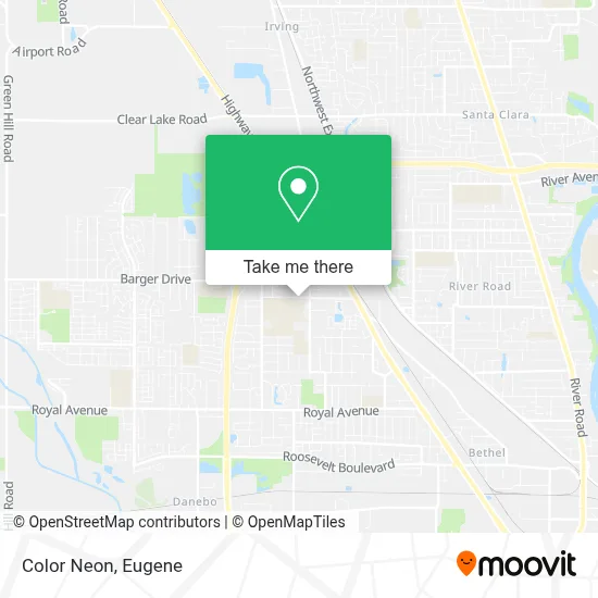 Color Neon map