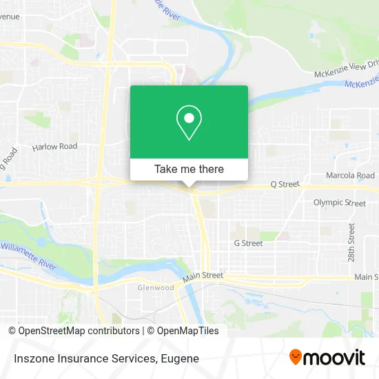 Inszone Insurance Services map