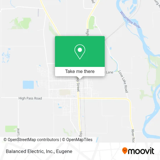 Balanced Electric, Inc. map