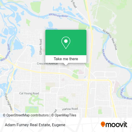 Adam Furney Real Estate map