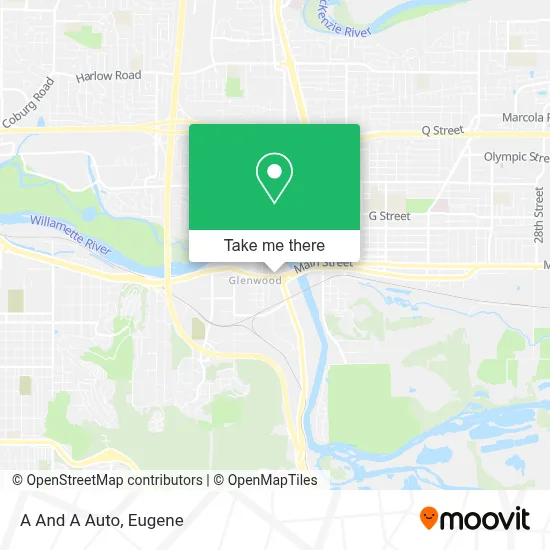 A And A Auto map