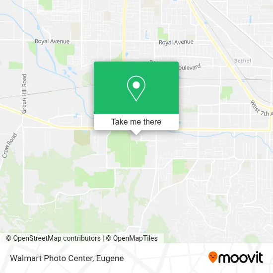 Walmart Photo Center map