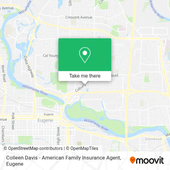 Colleen Davis - American Family Insurance Agent map