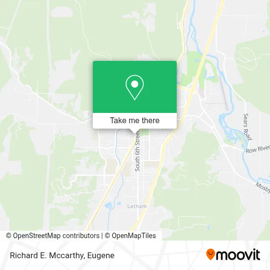 Richard E. Mccarthy map