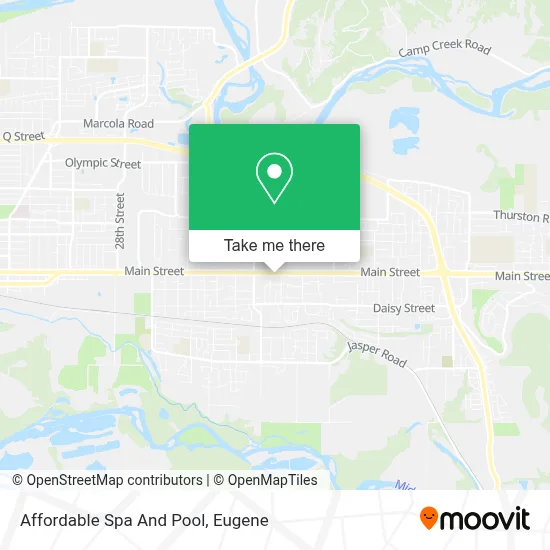 Affordable Spa And Pool map
