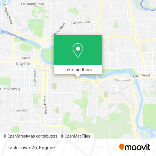 Track Town 76 map