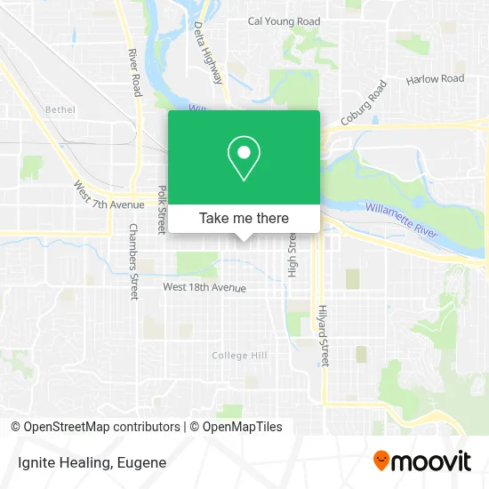 Ignite Healing map