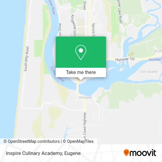 Inspire Culinary Academy map