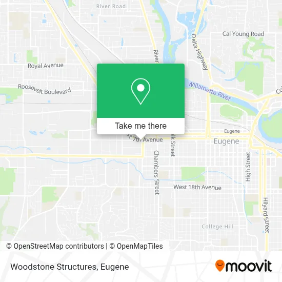Woodstone Structures map