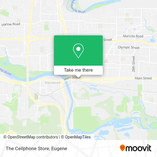 The Cellphone Store map