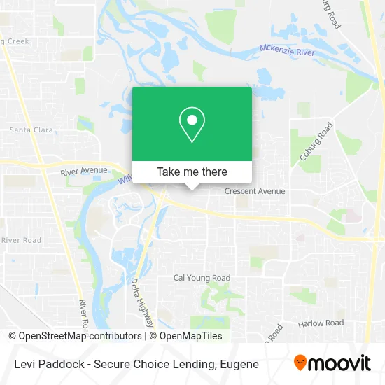 Levi Paddock - Secure Choice Lending map