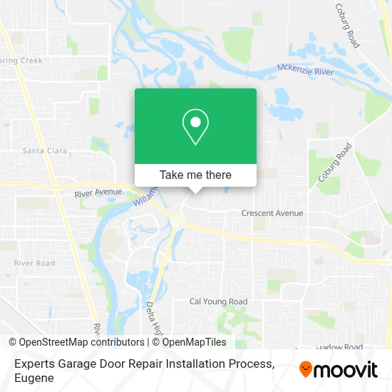 Experts Garage Door Repair Installation Process map