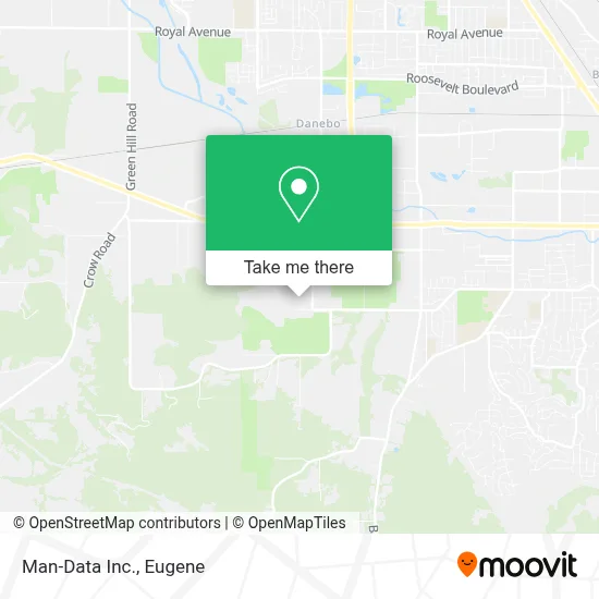 Man-Data Inc. map