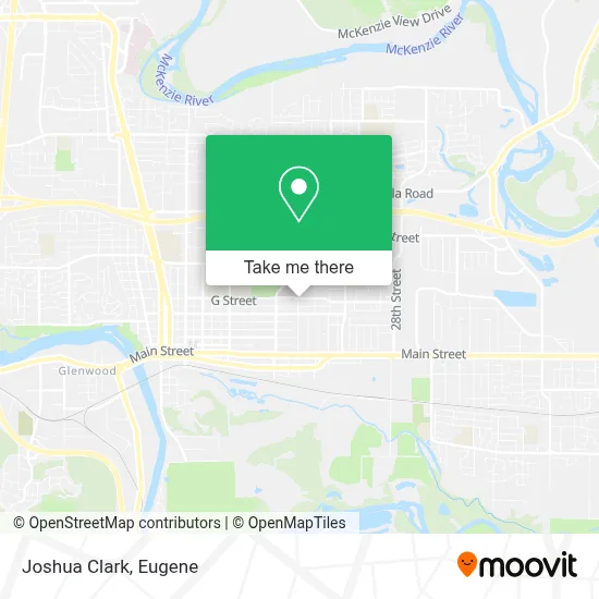 Joshua Clark map