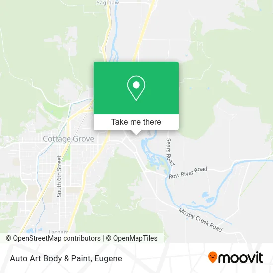 Auto Art Body & Paint map