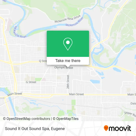 Sound It Out Sound Spa map