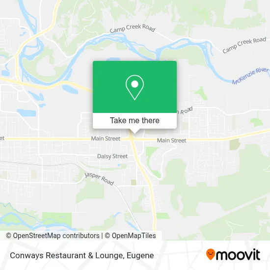 Conways Restaurant & Lounge map