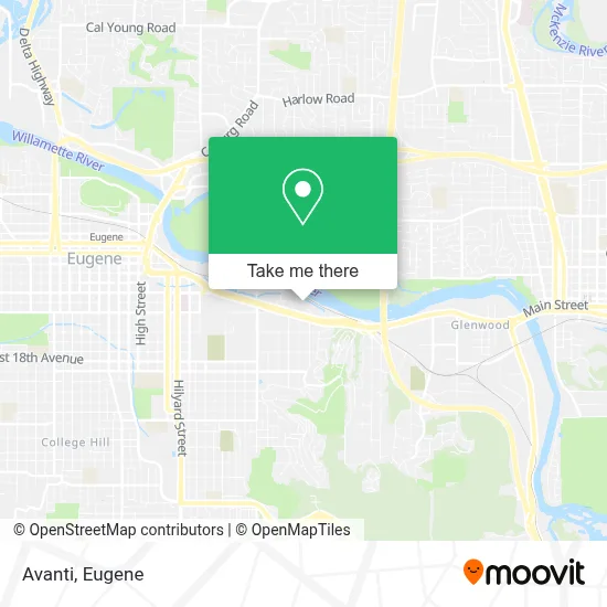 Avanti map