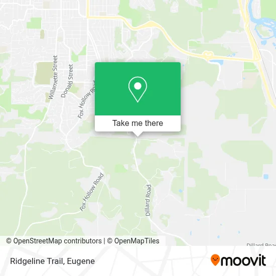 Ridgeline Trail map