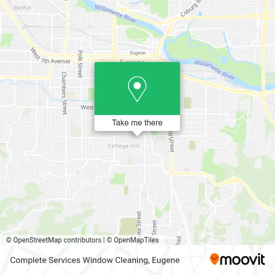 Complete Services Window Cleaning map