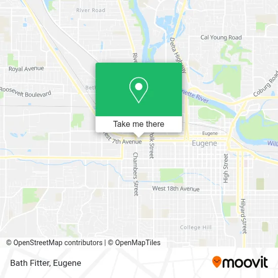 Bath Fitter map