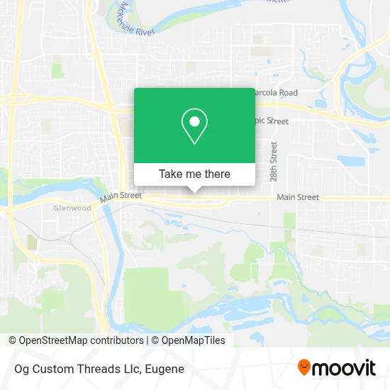 Og Custom Threads Llc map