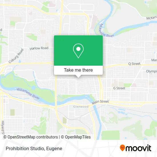 Prohibition Studio map