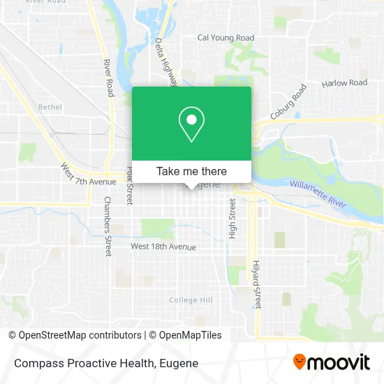 Compass Proactive Health map