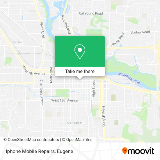 Iphone Mobile Repairs map