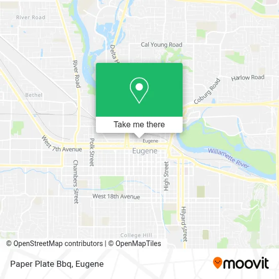 Paper Plate Bbq map
