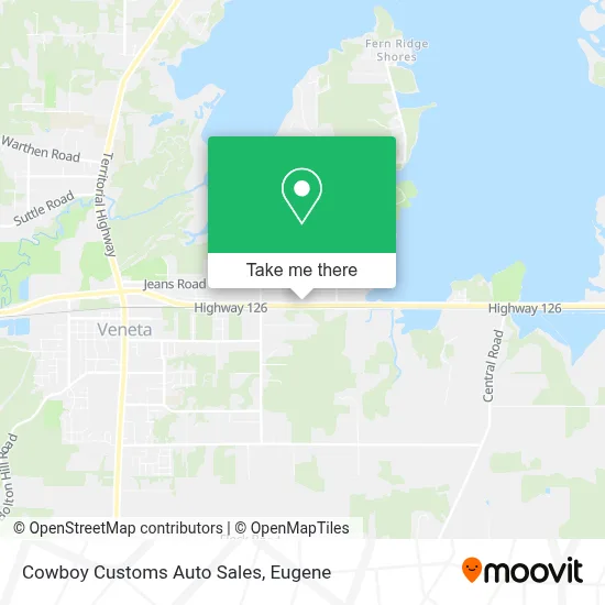 Cowboy Customs Auto Sales map