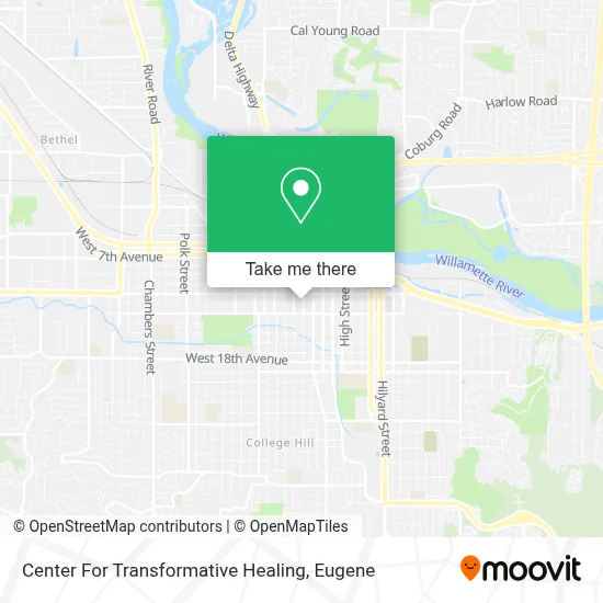 Center For Transformative Healing map