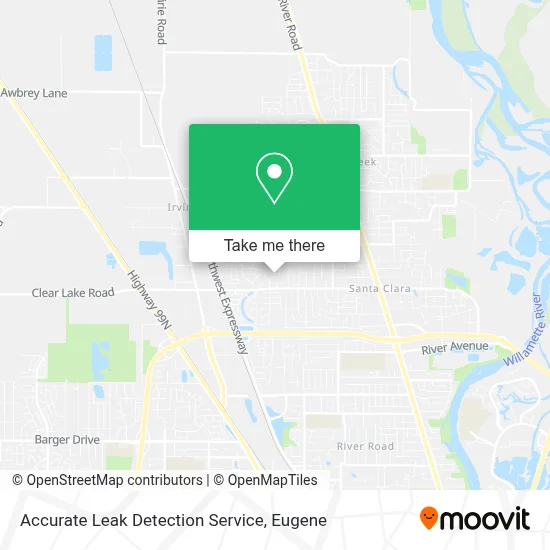 Accurate Leak Detection Service map