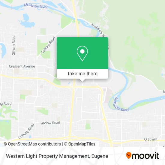 Western Light Property Management map