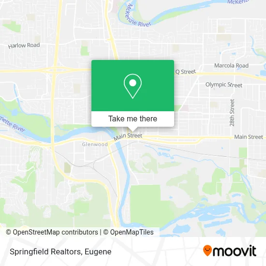 Springfield Realtors map