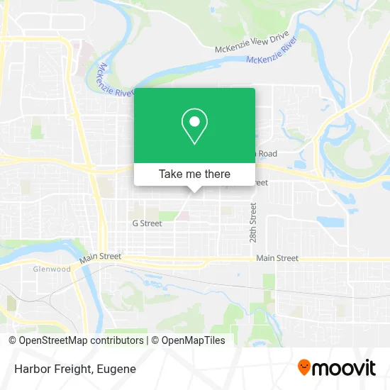 Harbor Freight map