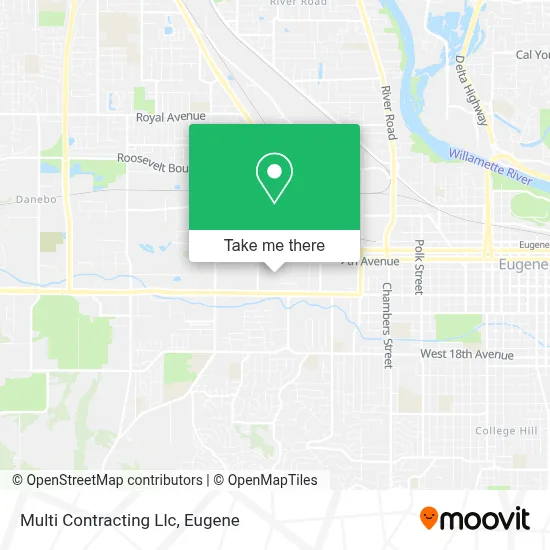 Multi Contracting Llc map