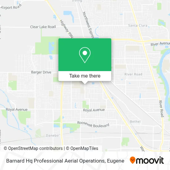 Barnard Hq Professional Aerial Operations map