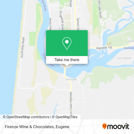 Firenze Wine & Chocolates map
