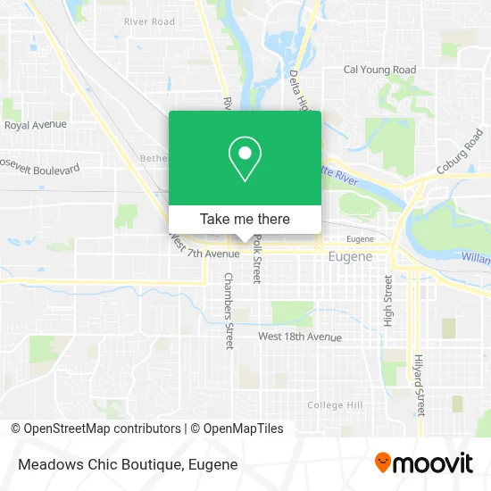 Meadows Chic Boutique map