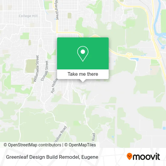 Greenleaf Design Build Remodel map
