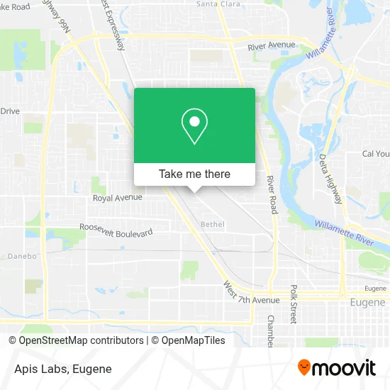 Apis Labs map