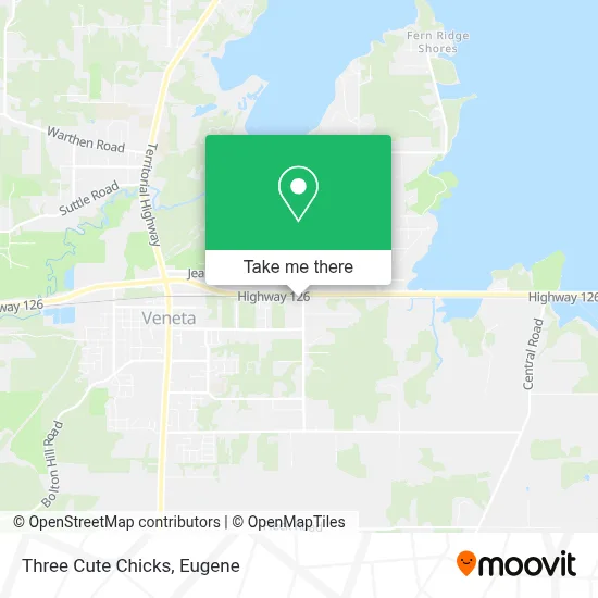 Three Cute Chicks map