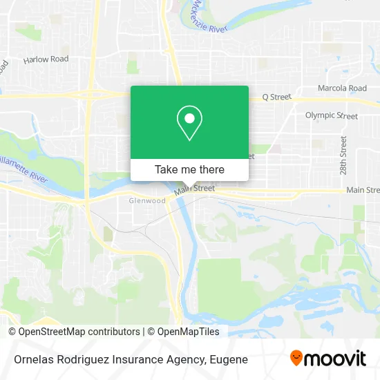 Ornelas Rodriguez Insurance Agency map